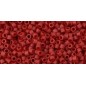 TOHO Treasure Beads 11/0 Opaque Frosted Pepper Red - 5g
