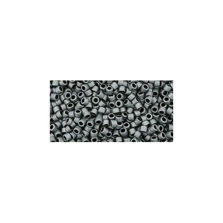 TOHO Treasure Beads 11/0 Matte-Color Opaque Gray - 5g