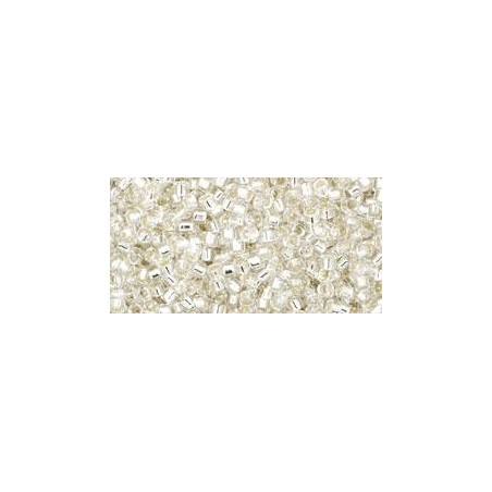 TOHO Treasure Beads 11/0 Silver-Lined Crystal - 5g