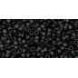 TOHO Treasure Beads 11/0 Opaque-Frosted Jet - 5g