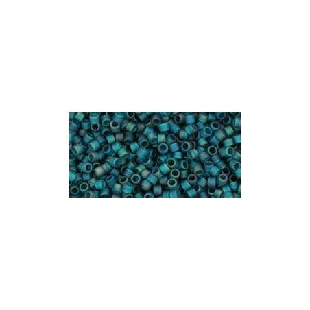 TOHO Treasure Beads 11/0 Transparent-Rainbow Teal - 5g