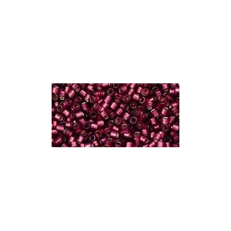 TOHO Treasure Beads 11/0 Silver-Lined Milky Pomegranate - 5g