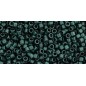 TOHO Treasure Beads 11/0 Higher-Metallic Frosted Teal Hematite - 5g