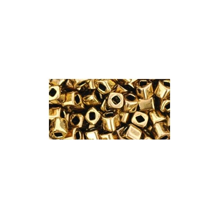 TOHO Cube 4mm Antique Bronze - 10g