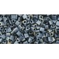 TOHO Triangle 11/0 Matte-Color Gun Metal - 10g