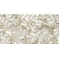 Toho Bugle 3mm Silver-Lined Crystal - 10g
