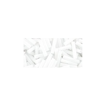 Toho Bugle 9mm Opaque White - 10g