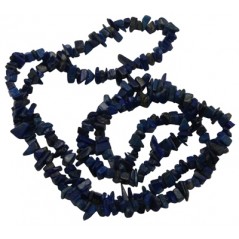 Lapis Lazuli prírodný farbený zlomky 5-8mm x 85cm