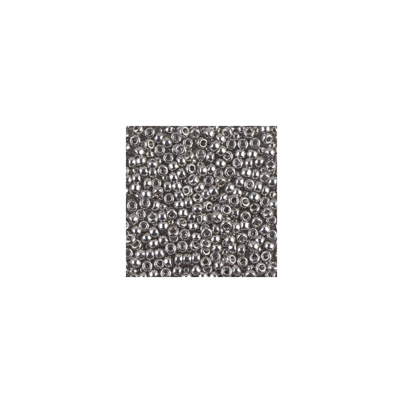 Miyuki Seed Beads 11/0 Palladium Plated - 5g
