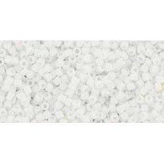 TOHO Round Beads 15/0 Opaque White - 5g