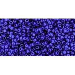 TOHO Round Beads 15/0 Opaque Navy Blue - 5g