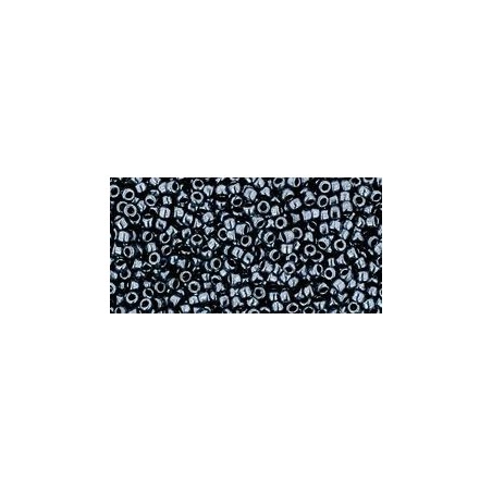 TOHO Round Beads 15/0 Metallic Hematite - 5g
