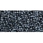TOHO Round Beads 15/0 Metallic Hematite - 5g