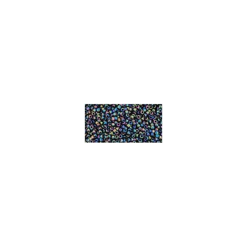 TOHO Round Beads 15/0 Metallic Rainbow Iris - 5g