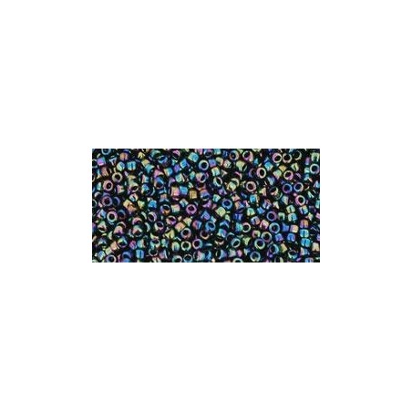 TOHO Round Beads 15/0 Metallic Rainbow Iris - 5g