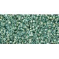 TOHO Round Beads 15/ Inside Color Aqua/Gold Lined - 5g