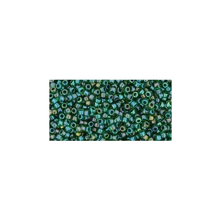TOHO Round Beads 15/ Inside-Color Peridot/Emerald - 5g