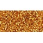 TOHO Round Beads 15/ Silver-Lined Topaz - 5g