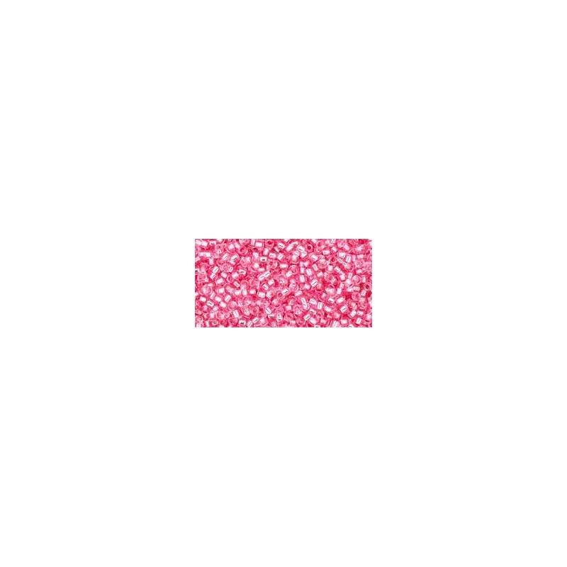 TOHO Round Beads 15/ Silver-Lined Pink - 5g TOHO Round Beads 15/ Silver-Lined Pink - 5g