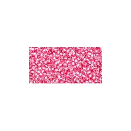 TOHO Round Beads 15/ Silver-Lined Pink - 5g