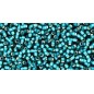 TOHO Round Beads 15/ Silver-Lined Frosted Teal - 5g