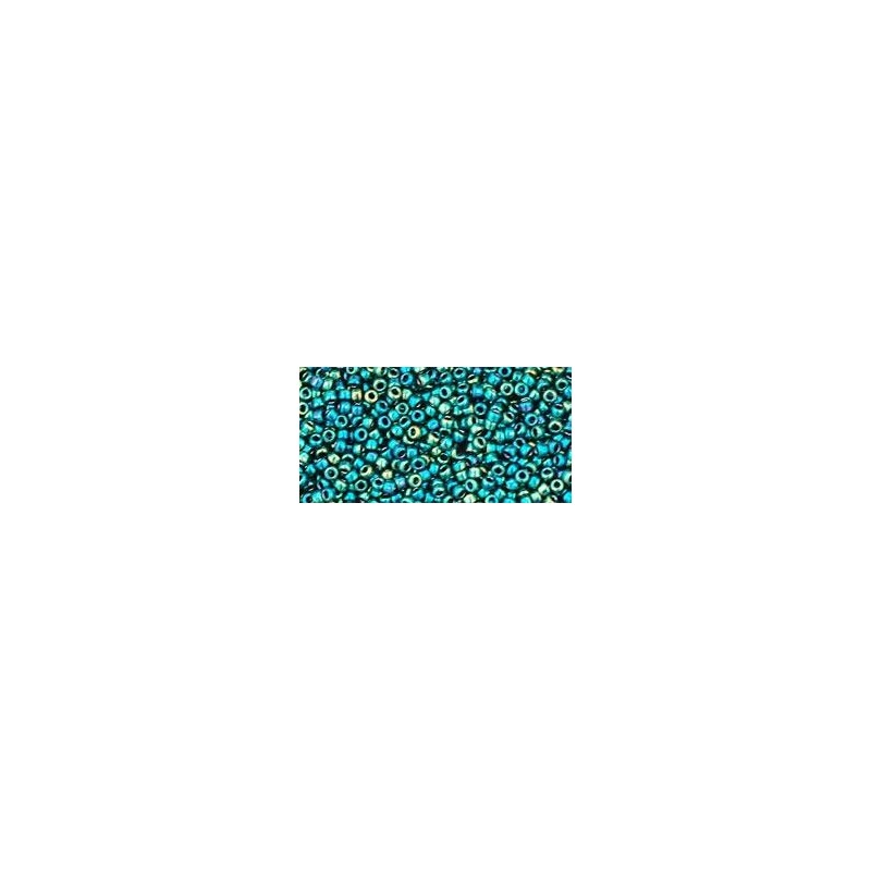 TOHO Round Beads 15/ Higher-Metallic June Bug- 5g