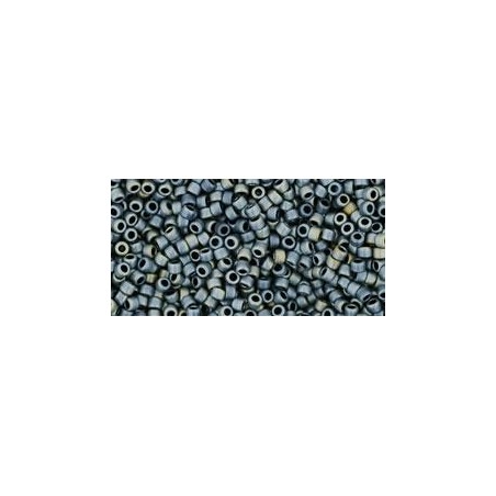 TOHO Round Beads 15/ Matte-Color Gun Metal - 5g