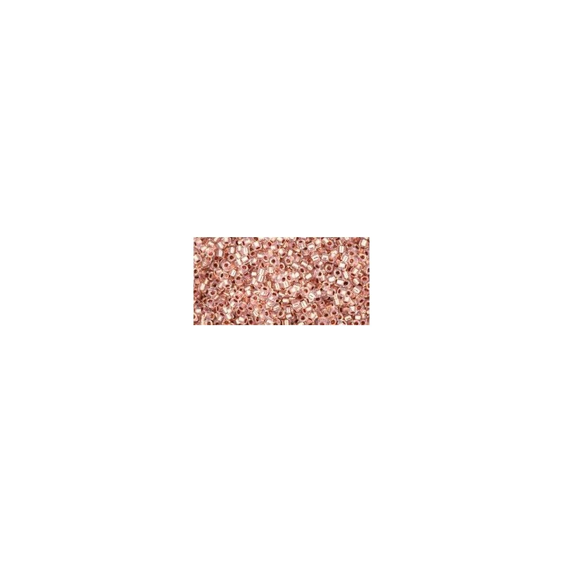 TOHO Round Beads 15/ Copper-Lined Alabaster - 5g TOHO Round Beads 15/ Copper-Lined Alabaster - 5g