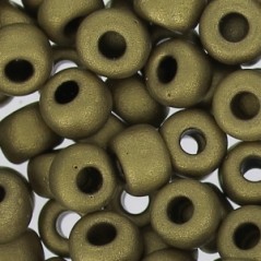 Miyuki Round Beads 6/0 Metallic Dark Bronze Mat - 5g