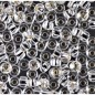 Miyuki Round Beads 8/0 Crystal Silver Lined - 8g