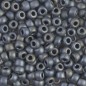 Miyuki Round Beads 8/0 Metallic Silver Gray Mat - 8g