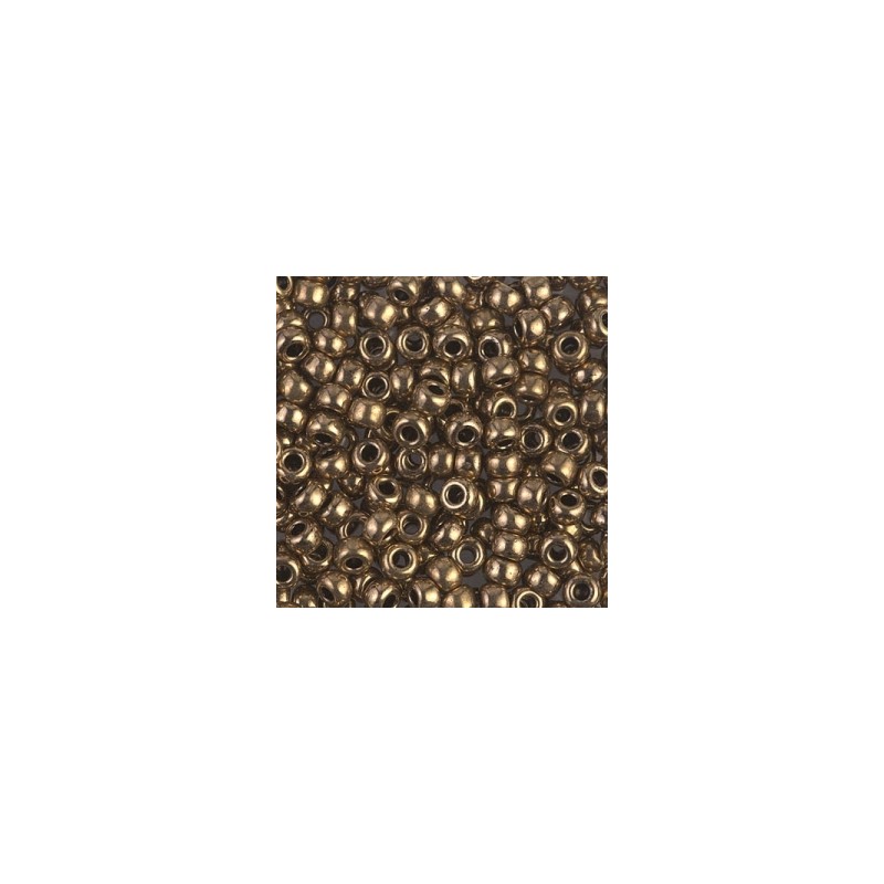 MIYUKI Round Beads 8/0 Metallic Dark Bronze - 8g MIYUKI Round Beads 8/0 Metallic Dark Bronze - 8g