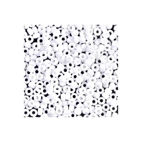 Miyuki Round Beads 11/0 Opaque White - 8g