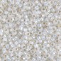 Miyuki Round Beads 11/0 White Opal Silver Lined - 8g