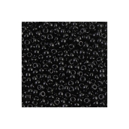 Miyuki Round Beads 11/0 Black - 8g