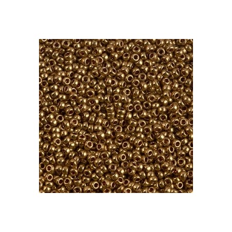 Miyuki Round Beads 15/0 Metallic Light Bronze - 8g