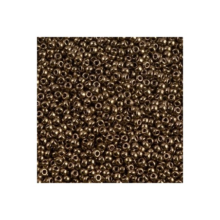 Miyuki Round Beads 15/0 Metallic Dark Bronze - 8g