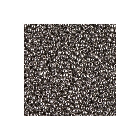 Miyuki Round Beads 15/0 Nickel Plated - 5g