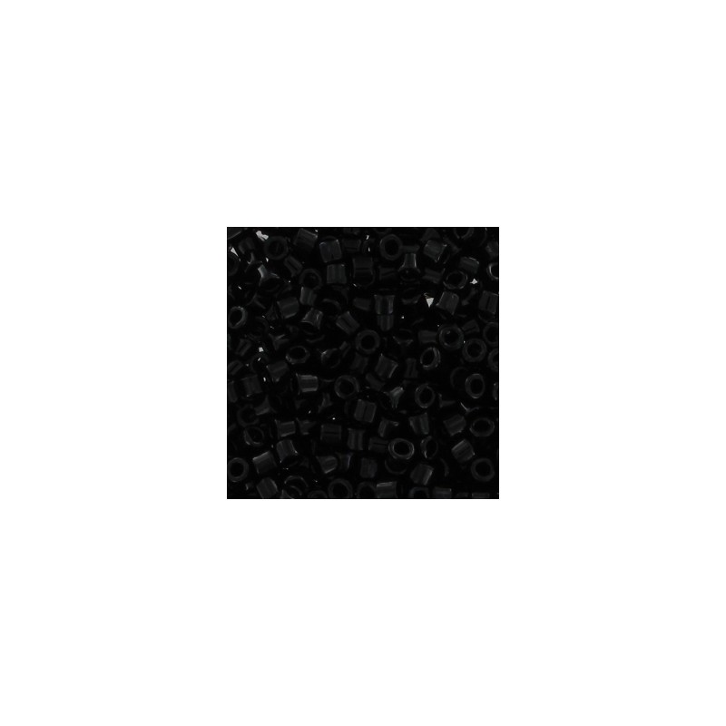 MIYUKI Delica Beads 10/0 Black - 8g MIYUKI Delica Beads 10/0 Black - 8g