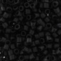 MIYUKI Delica Beads 10/0 Mat Black - 8g