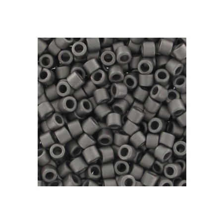MIYUKI Delica Beads 10/0 Mat Nickel Plated - 8g