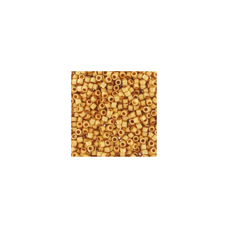 MIYUKI Delica 11/0 Matte 24KT Gold Plated - 5g