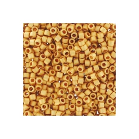 MIYUKI Delica 11/0 Matte 24KT Gold Plated - 5g