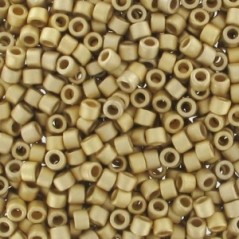 MIYUKI Delica 11/0 Mat 24KT Gold Light Plated - 5g
