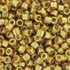 MIYUKI Delica 11/0 Galvanized Gold - 8g