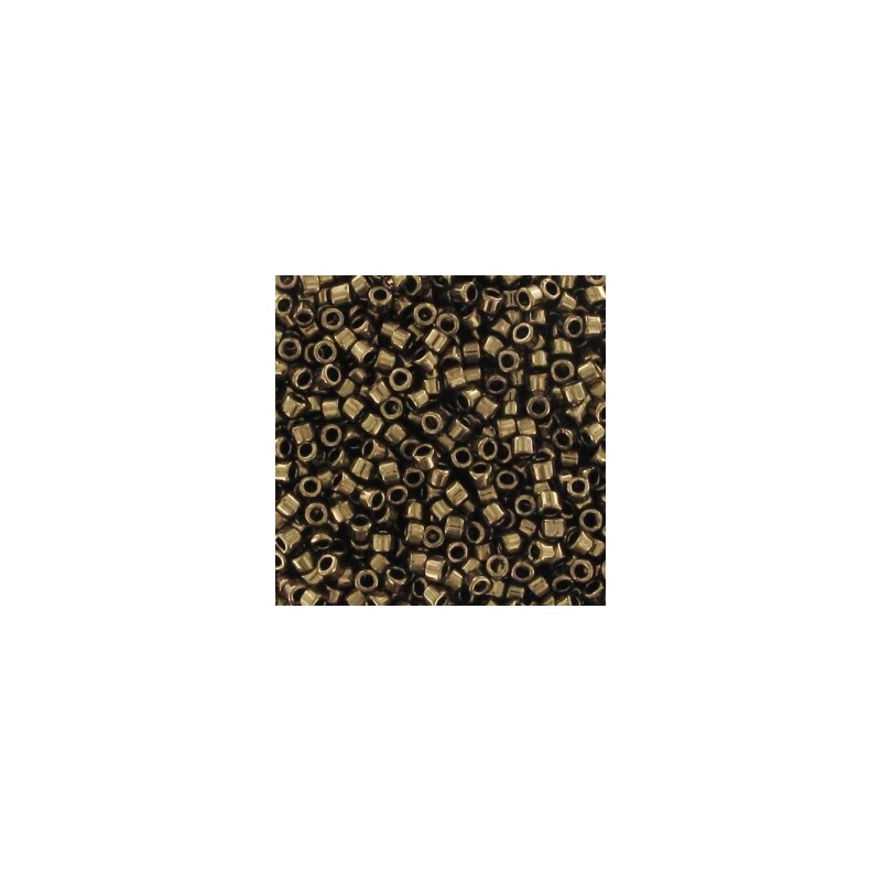 MIYUKI Delica 11/0 Metallic Dark Bronze - 100g