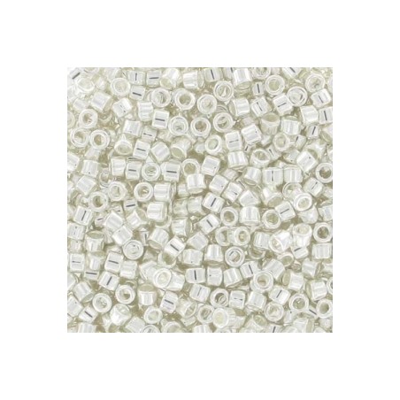 MIYUKI Delica 11/0 Bright Sterling Silver Plated - 50g
