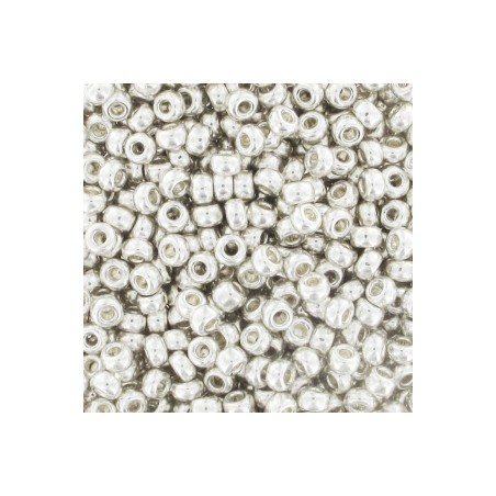 MIYUKI Round 15/0 Galvanized Silver - 100g