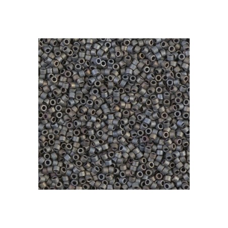 MIYUKI Delica 15/0 Mat Metallic Silver Gray - 5g
