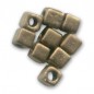MIYUKI Square 1.8mm Mat Metallic Dark Bronze - 10g